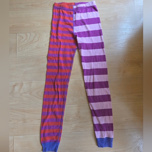 Hanna Andersson multicolored striped 2-piece longjohn pajama set - Picture 7 of 8